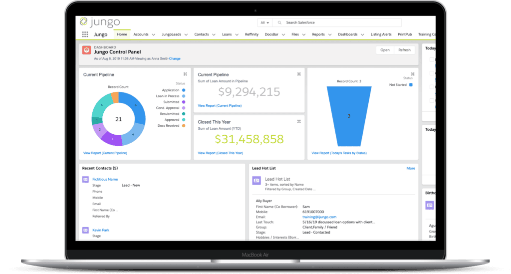 Jungo CRM Building Your Mortgage Team