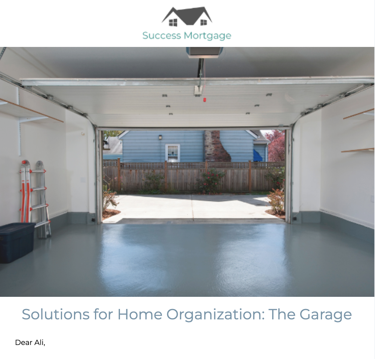 Solutions for Home Organization: The Garage