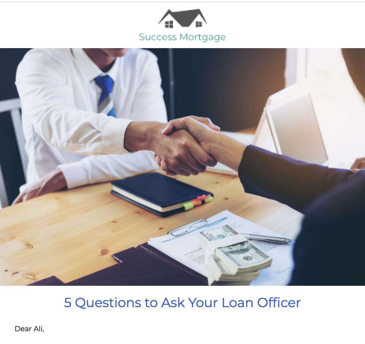 5 Questions to Ask Your Loan Officer