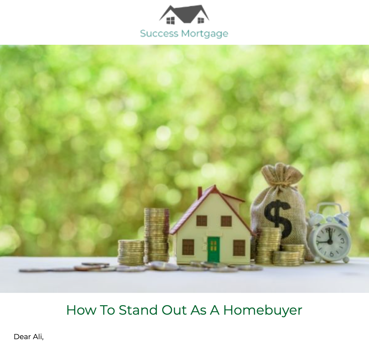 How To Stand Out As A Homebuyer