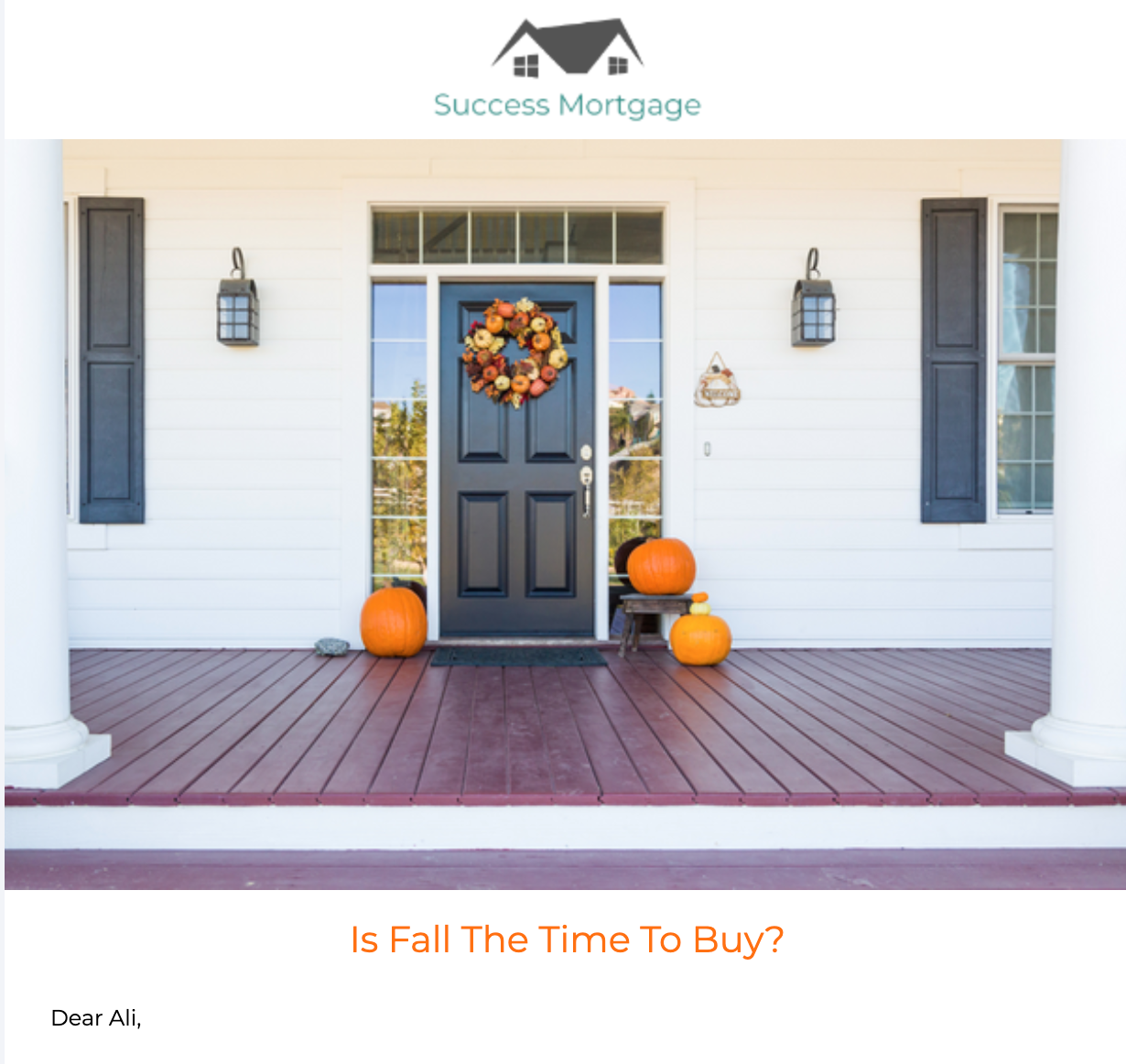 Is Fall The Time To Buy?