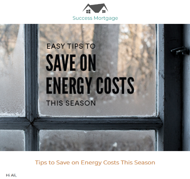 Tips to Save on Energy Costs This Season