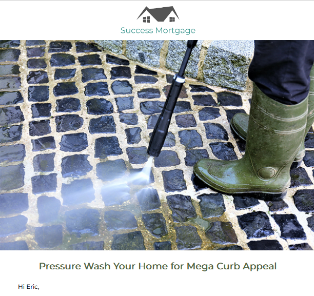 Pressure Wash Your Home for Mega Curb Appeal